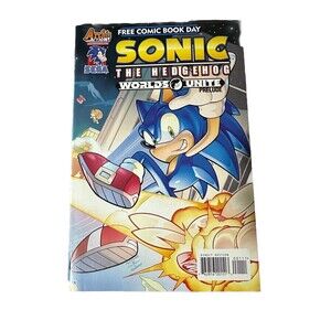 Sonic The Hedgehog Mega Man Worlds Unite FCBD Prelude Comic Book Archie Comics